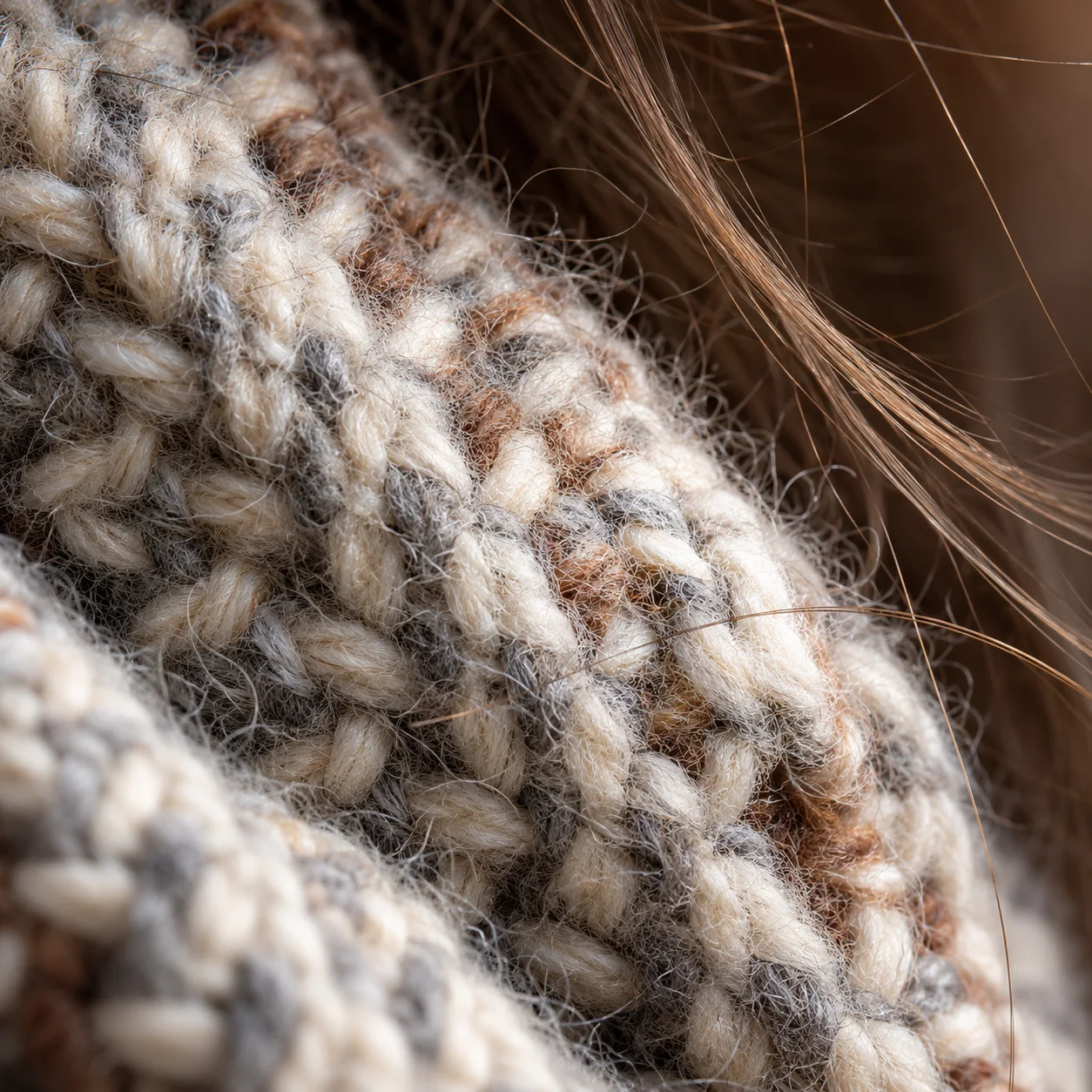 AI image enhancer fabric texture recovery example